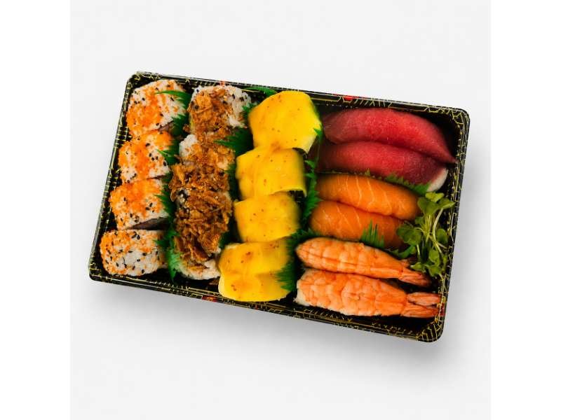 Loco box ko poc yo ho sir catagori bandejas - Kinzora Sushi - Kinzora Sushi